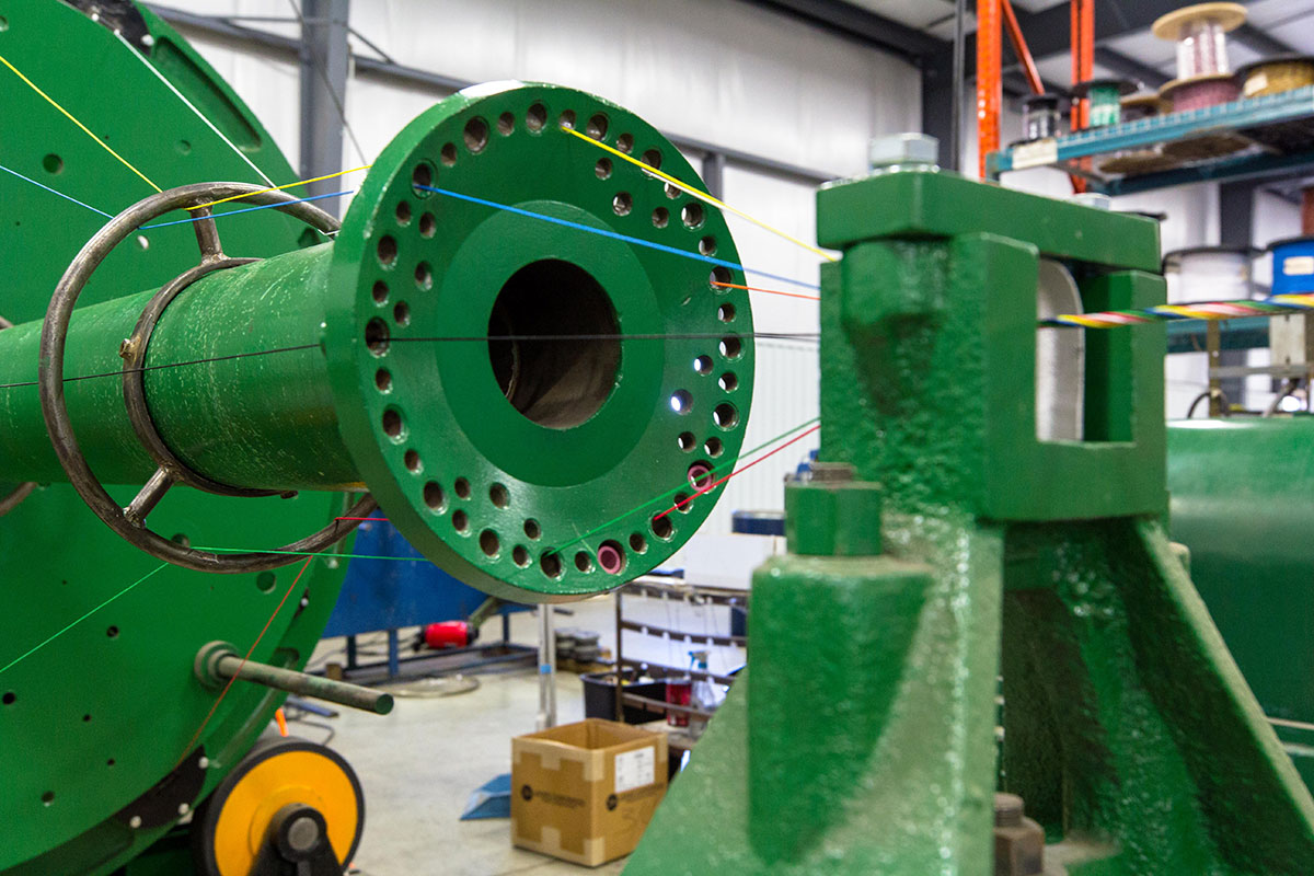 Wiring Machine for various gauge copper wire, bare or tinned
