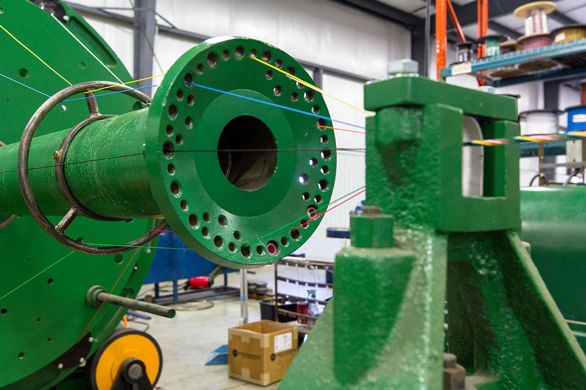 Wiring Machine for various gauge copper wire, bare or tinned